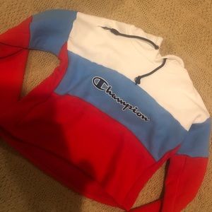 champion cropped hoodie never worn!!!